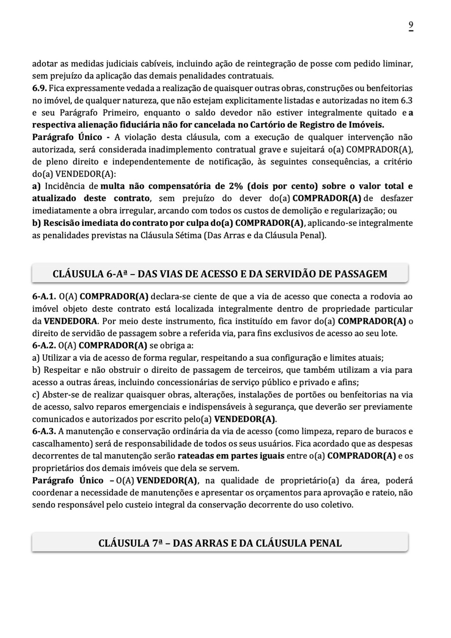Página 9 do contrato
